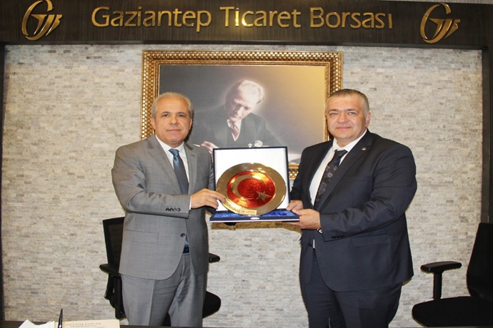 Milletvekili şamil tayyar Gaziantep Ticaret Odası ziyaret