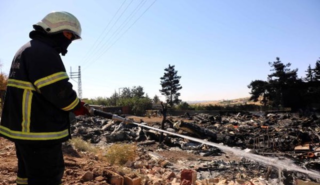 Yangının bilançosu: 8 milyonluk hasar