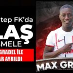 Gaziantep FK, Max Gradel ile yolları ayırdı