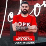 Gaziantep FK, Quentin Daubin’i renklerine bağladı