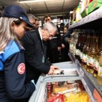 Başkan Tahmazoğlu market denetiminde çileden çıktı!