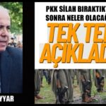 Şamil Tayyar, PKK silah bıraktıktan sonra neler olacağını tek tek açıkladı!