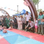 Gaziantep’te bebekler yarıştı, anneleri heyecanlandı!