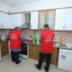 Gaziantep’te bayram öncesi yaşlı ve engellilere temizlik ve bakım desteği!