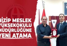 Gaziantep Üniversitesi Nizip MYO Müdürlüğünde görev değişimi
