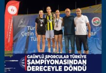 Türkiye Şampiyonası’dan Gaziantep’e madalyalarla döndüler