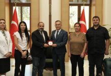 Gaziantep Basın Cemiyeti’nden Vali Çeber’e hayırlı olsun ziyareti