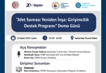 GTO’da “Afet Sonrası Yeniden İnşa: Girişimcilik Destek Programı” Demo Günü düzenlenecek