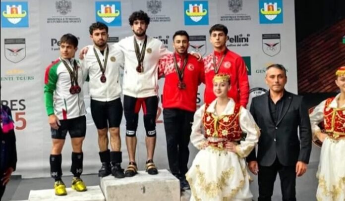 Gaziantep Üniversitesi öğrencisi Harun Algül Avrupa üçüncüsü oldu