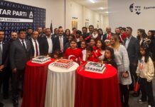 Anahtar Parti’den Gaziantep’te çifte kutlama resepsiyonu