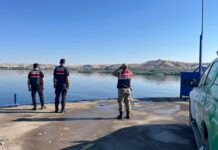 Gaziantep’te jandarmadan kaçak avlanmaya sıkı denetim