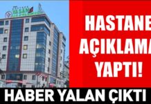 Gaziantep Özel Düztepe Yaşam Hastanesi açıklama yaptı: Satış iddiaları asılsız!