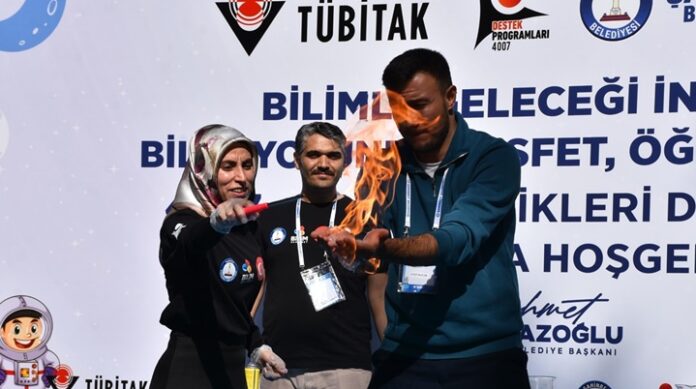 Gaziantep'te Şahinbey Belediyesi'nin Bilim Şenliği renkli anlar yaşattı