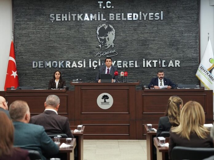 Şehitkamil Belediyesi'nin Kasım ayı Meclis Toplantısı tamamlandı