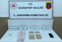 Jandarma enseledi: Gaziantep’te uyuşturucu operasyonunda 4 kişi tutuklandı