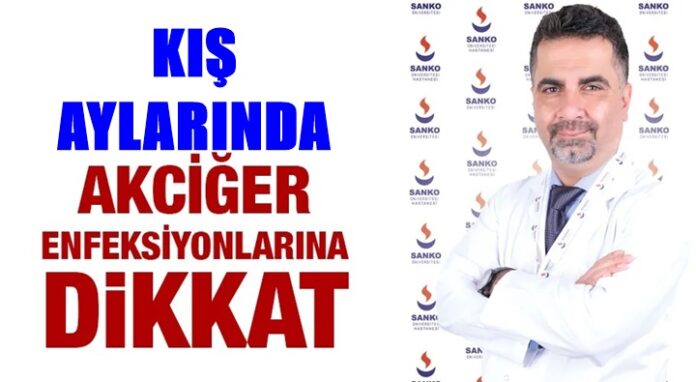 Gaziantep'te havalar soğudu: Kış aylarında akciğer enfeksiyonlarına dikkat!