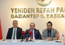 YRP Gaziantep’ten 4 bin kişilik Ankara çıkarması