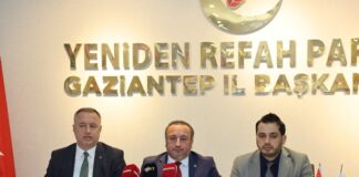 YRP Gaziantep’ten 4 bin kişilik Ankara çıkarması