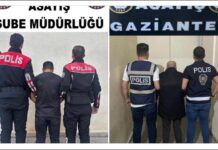 İkisi de yakalandı! Gaziantep polisi affetmedi