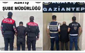 İkisi de yakalandı! Gaziantep polisi affetmedi