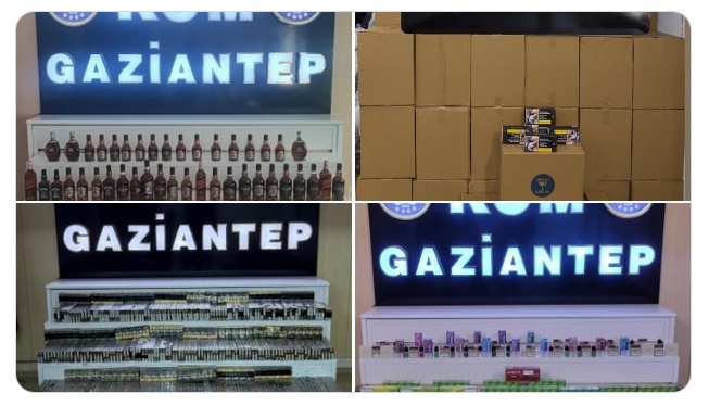 Gaziantep'te dev kaçakçılık operasyonu! 8 kişi gözaltına alındı