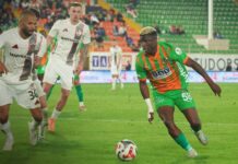 Gaziantep FK, Corendon Alanya deplasmanından 1 puanla ayrıldı