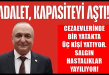 CHP Gaziantep Milletvekili Meriç, cezaevlerinde yaşanan sorunlara dikkat çekti