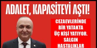 CHP Gaziantep Milletvekili Meriç, cezaevlerinde yaşanan sorunlara dikkat çekti