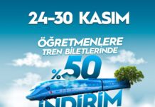 Öğretmenlere tren biletlerinde yüzde 50 indirim uygulanacak