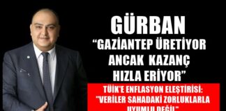 İYİ Parti Gaziantep Milletvekili Gürban ekonomi politikalarını eleştirdi