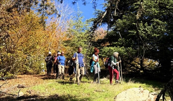 Doğa tutkunları Gaziantep Huzurlu Yaylası'nda sonbahar renklerine yolculuk yaptı