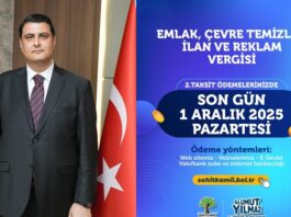 Başkan Yılmaz uyardı: Vergi ödemelerinde son gün yaklaşıyor!