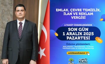 Başkan Yılmaz uyardı: Vergi ödemelerinde son gün yaklaşıyor!