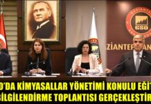 Gaziantep’te kimyasallar yönetimi eğitimi düzenlendi