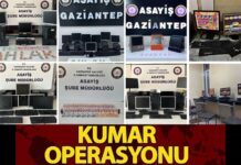 Gaziantep polisinden kumara büyük darbe!