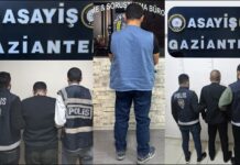 Gaziantep’te firari 3 hükümlü yakalandı