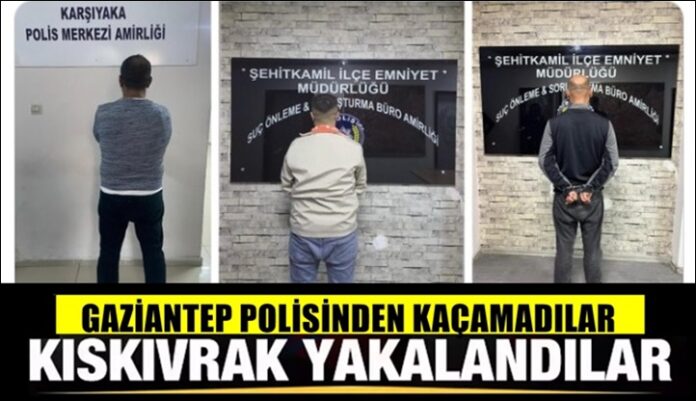 Cinayet, uyuşturucu, hırsızlık! Gaziantep polisi 3'ünü de enseledi!