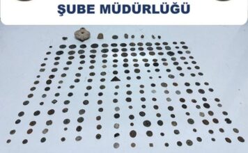 Gaziantep polisi, şüpheli araçta define buldu!