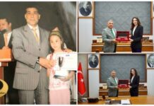 Duygulandıran buluşma: 8 yaşındaki şampiyon yıllar sonra Başkan Öztekin’i ziyaret etti