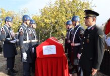 Gazi Mehmet İnce, Gaziantep’te son yolculuğuna uğurlandı