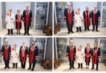 Gaziantep Üniversitesi akademisyenleri yeni unvanlarını törenle aldı