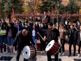 Başkan Yılmaz, Gaziantep Üniversitesi TMDK öğrencileriyle bir araya geldi