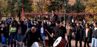 Başkan Yılmaz, Gaziantep Üniversitesi TMDK öğrencileriyle bir araya geldi