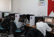 Gençler, sınavlara Nizip Belediyesi Bilim Merkezi’nde hazırlanıyor