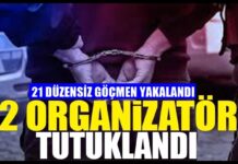 Gaziantep’te suçüstü yakalanan 2 göçmen kaçakçısı tutuklandı
