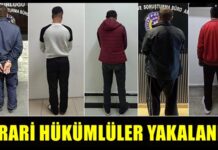 Gaziantep’te firari 5 hükümlü yakalandı: Polis, tek tek enseledi!