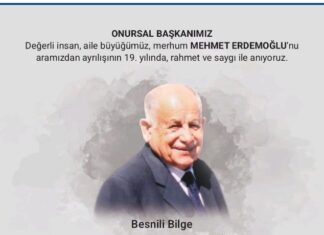 ERDEMOĞLU HOLDİNG ANMA İLANI