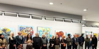 Adıyamanlı ressam Azmi Atilla, Gaziantep Sanko Sanat Galerisi’nde sergi açtı