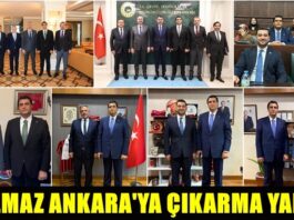 Başkan Yılmaz Ankara’da önemli temaslar gerçekleştirdi