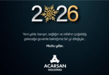 ACARSAN HOLDİNG YENİ YIL İLANI
